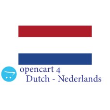 OpenCart 4.x - Paquete de lenguaje completo - holandés Nederlands