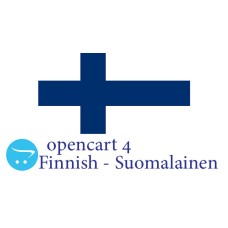 Opencart 4.x - Vollsprachige Pack - Finnisch Suomalainen