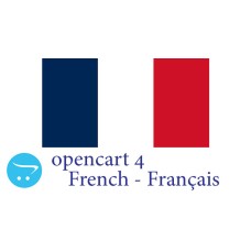 OpenCart 4.x - Koko kielipaketti - ranska Français