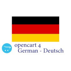 OpenCart 4.x - täis keelepakk - saksa keel Deutsch