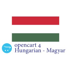 OpenCart 4.x - täis keelepakk - ungari keel Magyar