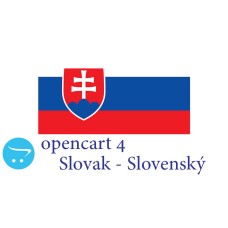 OpenCart 4.x - paquete de idioma completo - eslovaco Slovenský