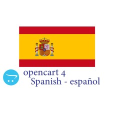 OpenCart 4.x - Koko kielipakkaus - espanja español