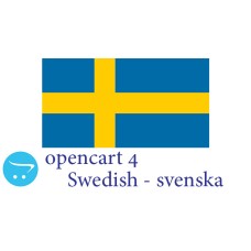 OpenCart 4.x - חבילת שפה מלאה - שוודית svenska
